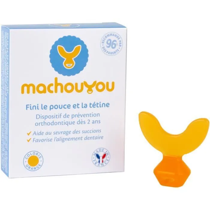 Machouyou Dispositif 1ères dents couleur - Orange-0