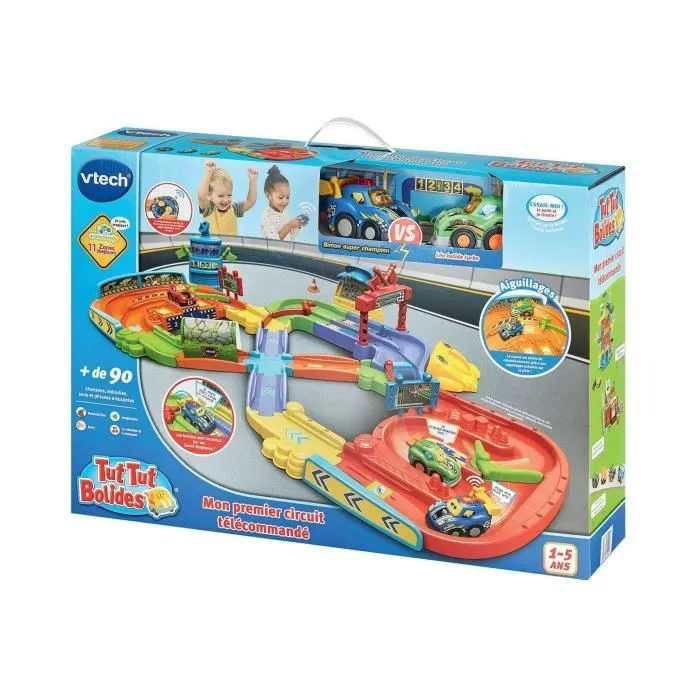 VTECH TUT TUT BOLIDES - MON PREMIER CIRCUIT TÉLÉCOMMANDÉ (+ SIMON SUPER CHAMPION / LÉO BOLIDE TURBO)-5