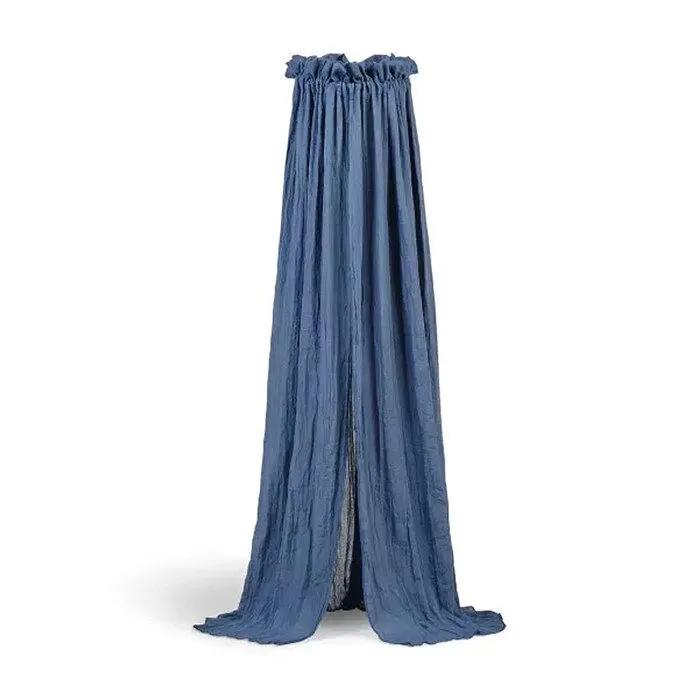 Jollein Voile Vintage 155 cm Bleu jean-0