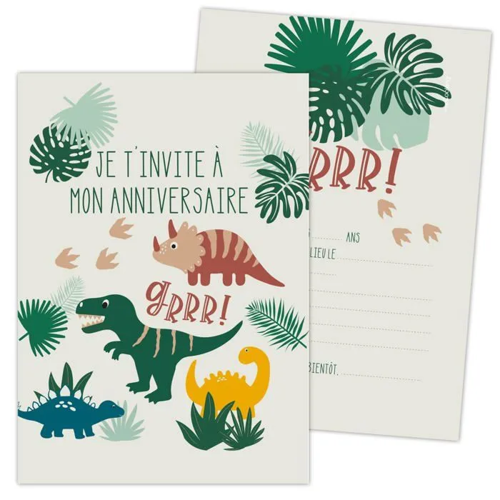 Faire-part - carte d'invitation Scrap cooking - 0262-0