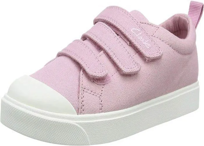 Basket Clarks - 261491076 - Fille City Vibe K Sneakers Basses-0