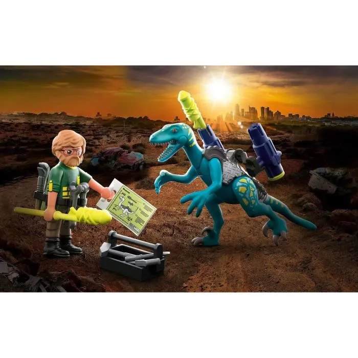 PLAYMOBIL - 70629 - Dino Rise - Deinonychus - Mixte - 5 ans - 19 pièces-2