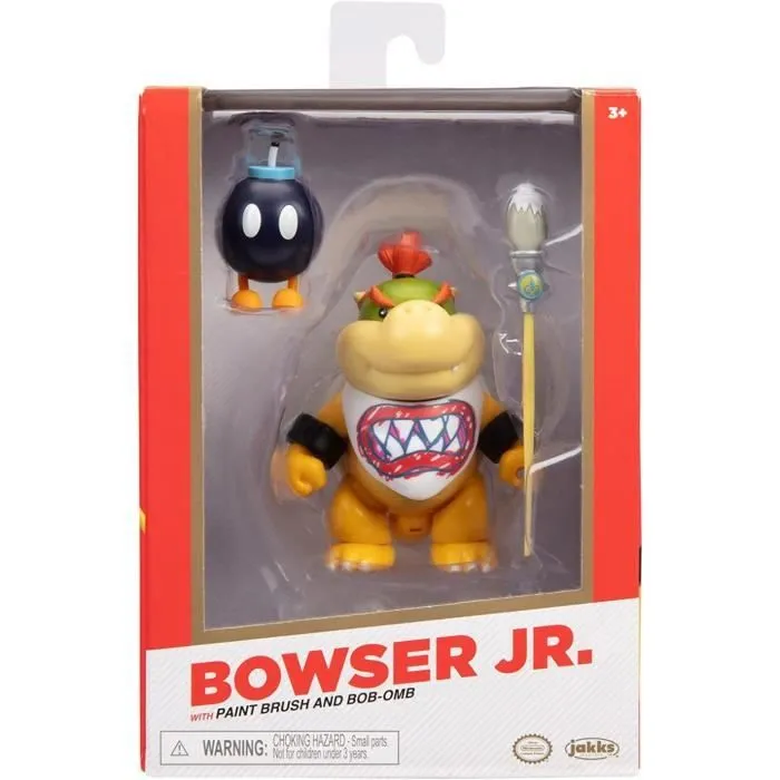 Figurine à collectionner - NINTENDO - Bowser jr/ bowsy - Jouet - Multicolore - 3 ans-0