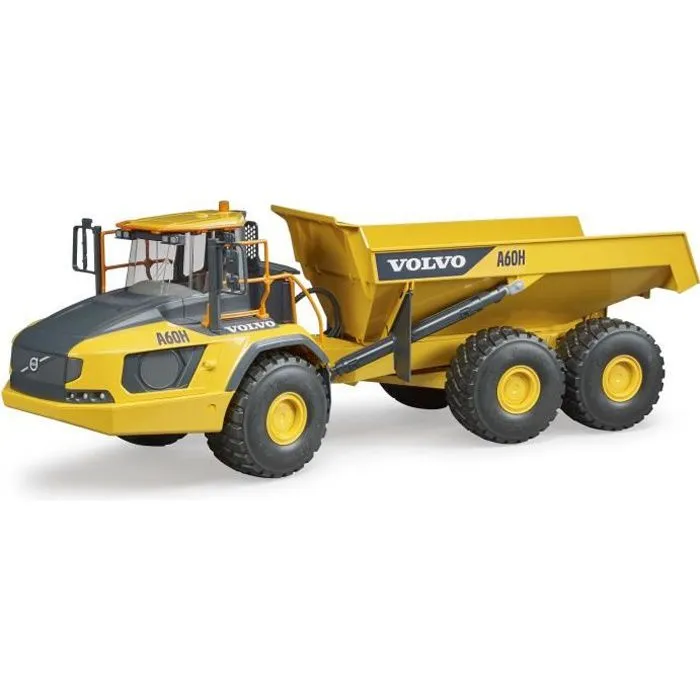 Camion benne A60H Volvo - BRUDER - Fonctionnel - Jouet pour enfant de 3 ans et plus-0