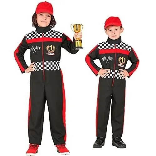 WIDMANN 52596 52596 COSTUME DE PILOTE FORMULE 1 POUR ENFANT MULTICOLOR-0