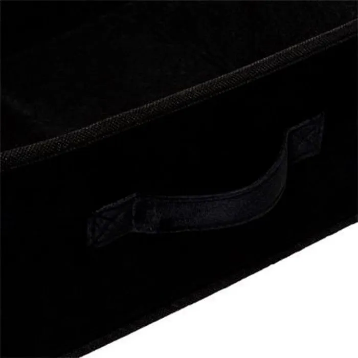 Boîte de Rangement Velours "Mix N Modul" 31x31cm Noir-3