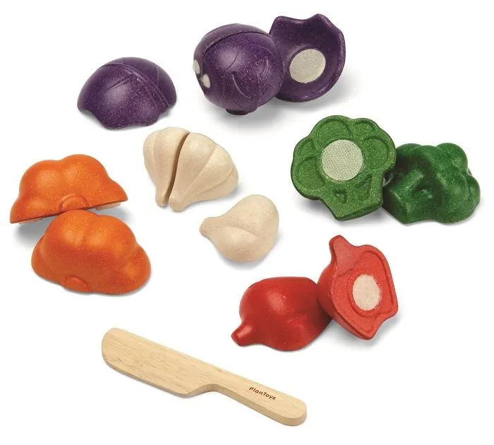 PLAN TOYS Assortiment de 5 nouveaux légumes à découvrir-3