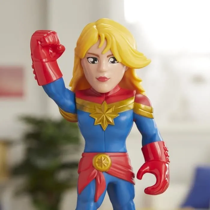 Figurine Captain Marvel Mega Mighties - HASBRO - 25 cm - Jouet enfants-3