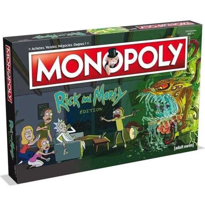 MONOPOLY - Rick et Morty - Version française-0