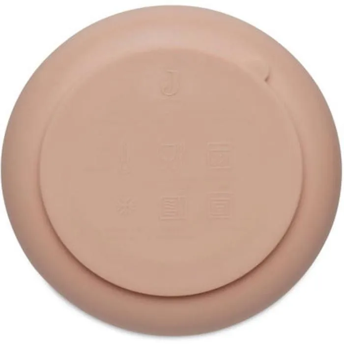 Bol Silicone Rose Pale - Apprentissage repas bébé-2