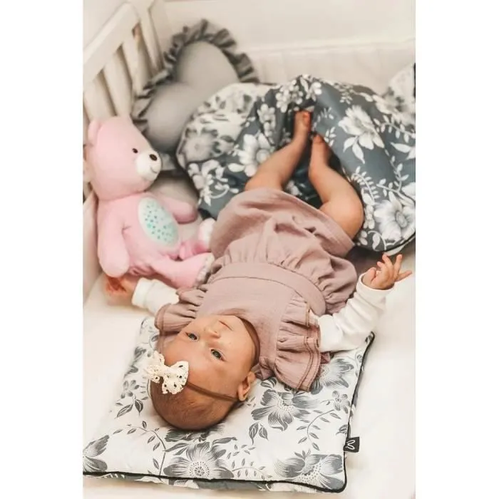 Bellochi Set de Couette Bebe 75x100 cm et Coussin Enfant 30x40 cm - Réversible et Lavable - Coton - Fantasy-2