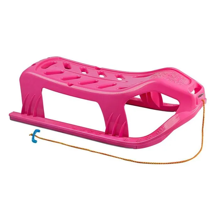 Traîneau - JAMARA - Snow-Star - 90 cm - Rose - Plastique-0