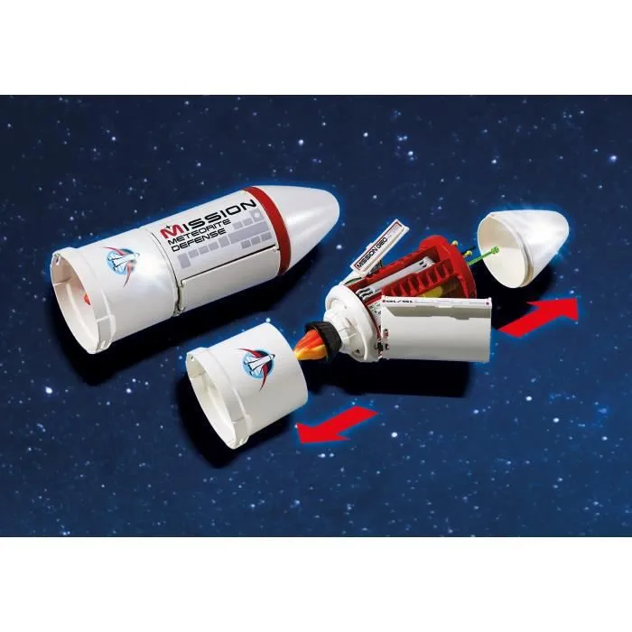 PLAYMOBIL - Satellite avec Laser et Météoroïde - City Action - 6197-3