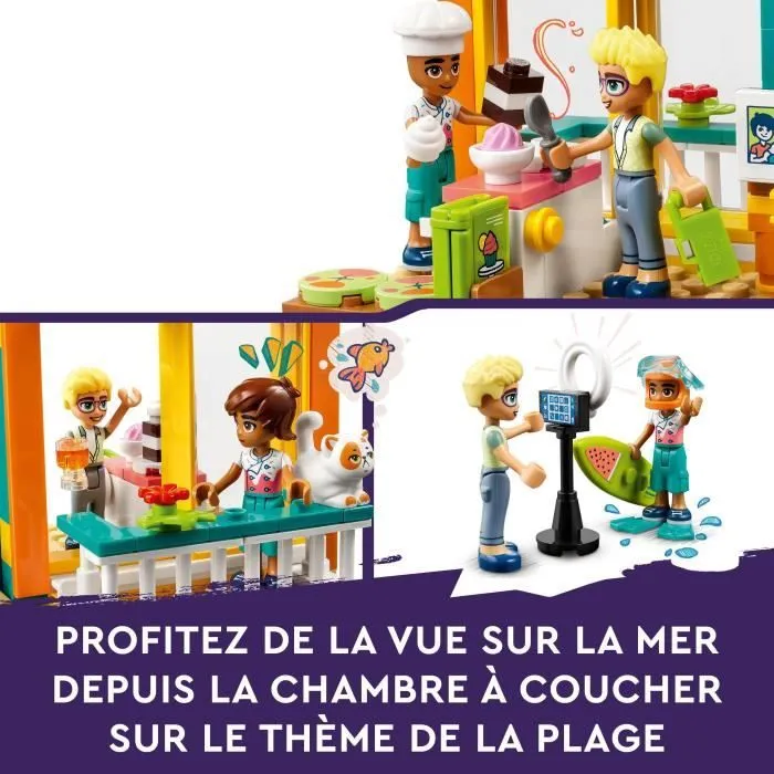 LEGO® Friends 41754 La Chambre de Léo, Jouet sur la Pâtisserie, avec Mini-Poupée-2
