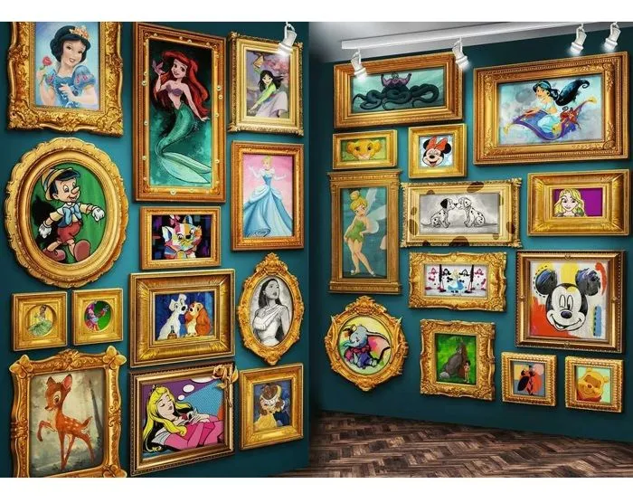 Puzzle 9000 pièces Le musée Disney - Ravensburger - Puzzle adultes - Dès 14 ans-2