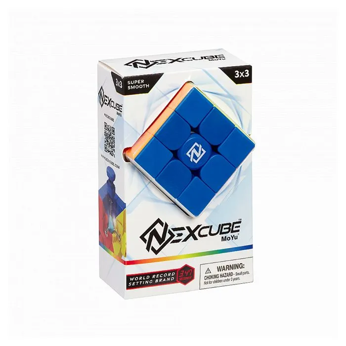 Casse-tête NexCube 3x3 - GOLIATH - Puzzle cube performant ajustable en élasticité et super fluide-0
