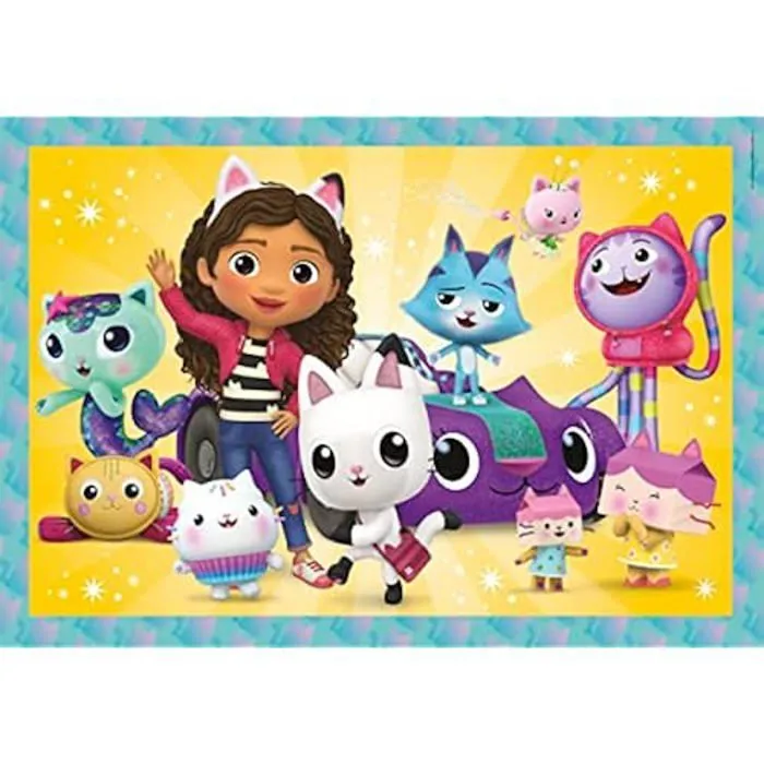 Puzzle Gabby'S Dollhouse - Clementoni - 24 Maxi Pièces - Enfants 3 Ans - Dessin Animé-1