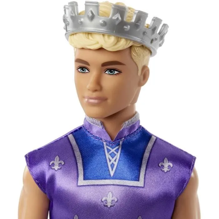 Barbie®-Ken® Prince-Poupée, blond, couronne HLC23-2