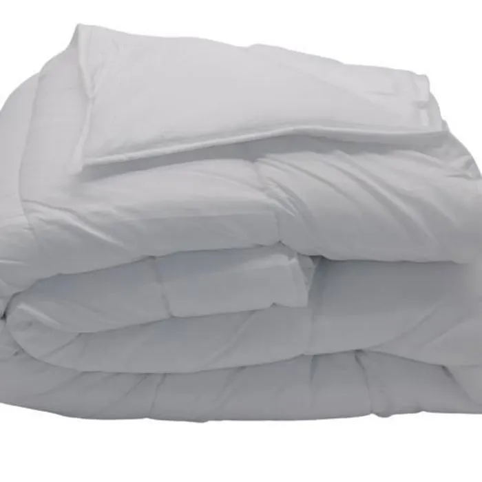 Couette Extra légère Blanche - 2 personnes 240x260 - Spécial Eté - MORTREUX-0