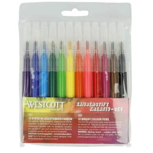 Westcott stylos feutre junior 12 cm 12 pcs