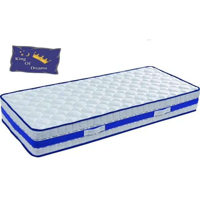 Matelas Mousse Poli Lattex Indformable epaisseur 29 cm - Soutien Ferme - - 100x200 cm-1
