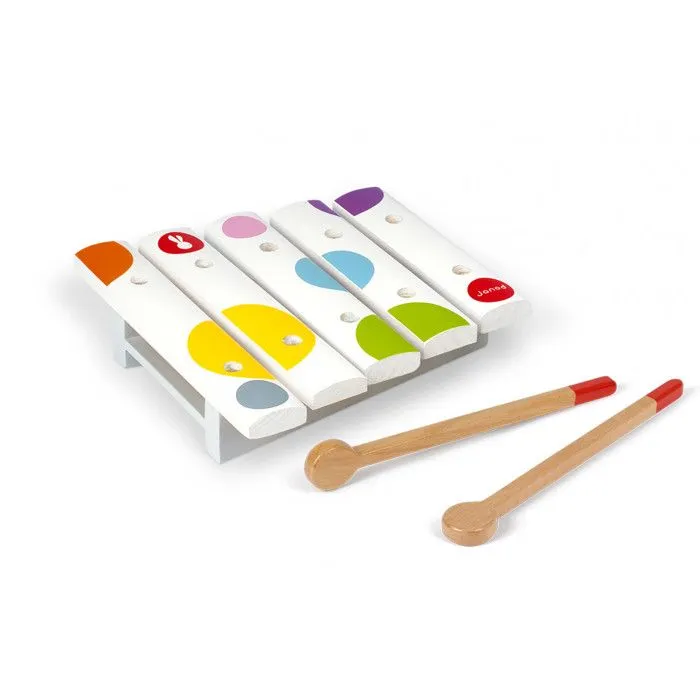 Xylophoneini xylo en bois confetti : 5 tons-1