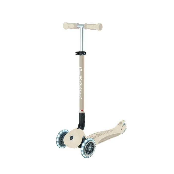 Trottinette - Globber - Go Up Deluxe Lights - 3 roues - Paille de blé - Beige-5