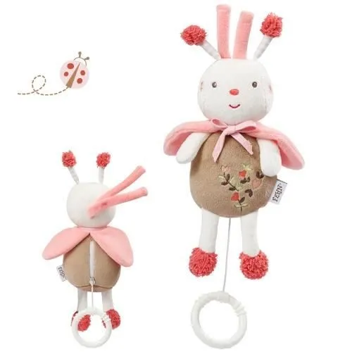 Animaux en peluche - FEHN - Abeille - Multicolore - Interactif - Sonore - Lavable-0