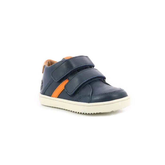 ASTER Baskets hautes Woukro Marine orange-1