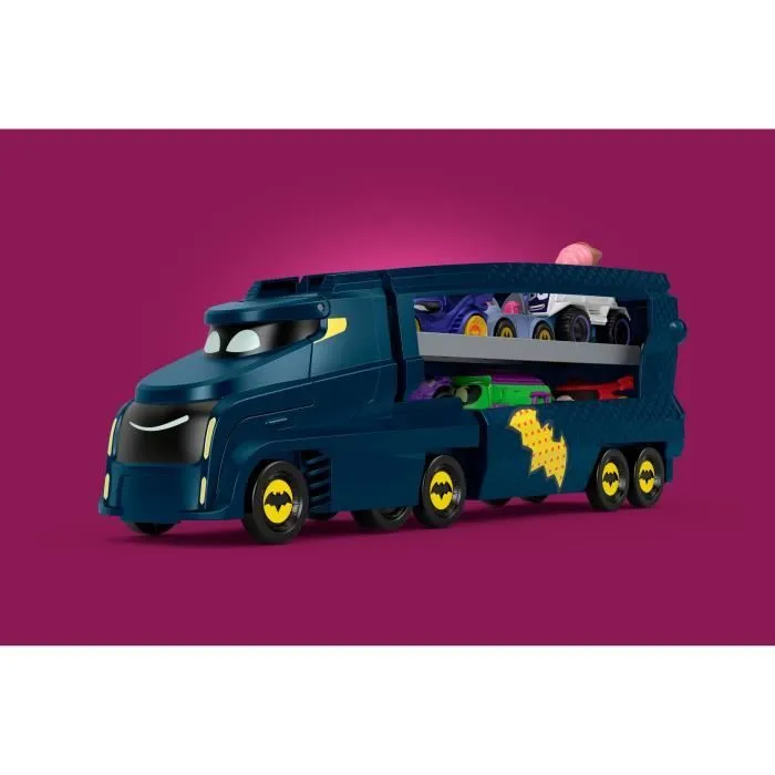 Fisher-Price-Batwheels DC-Bat-camion avec rampe HMX07-3