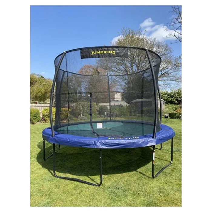Jumpking - Trampoline JumpPod Deluxe rond 366 cm noir/vert-1
