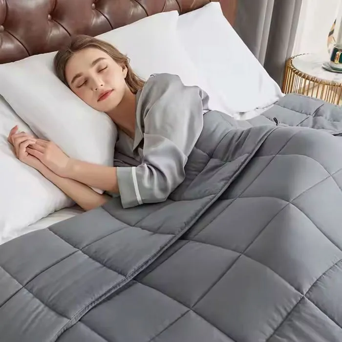 Couette ultra-légère microfibre 140 x 200 cm| 100 g/m² | Anti-transpiration | Thermorégulatrice | Lavable en machine-4