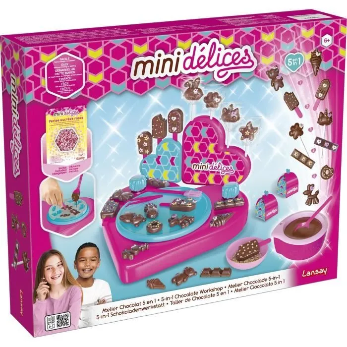 Atelier Chocolat 5 En 1 - MINI DÉLICES - LANSAY - Activités Artistiques - Cuisine Créative - Dès 6 ans-2