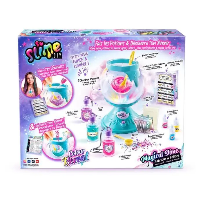 Fabrique à potions magiques - So Slime - Slime color change - Avec éclairage et fumée-6