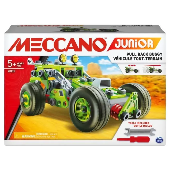 MECCANO JUNIOR - Ma voiture à rétrofriction-0