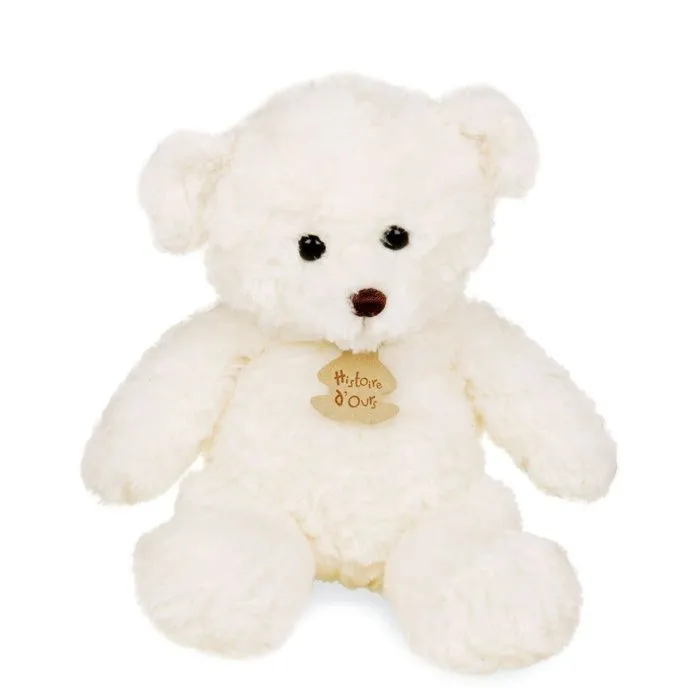 Peluche Ours Câlin - HISTOIRE D'OURS - Ivoire 21 cm - Bébé - Mixte - Plush-0