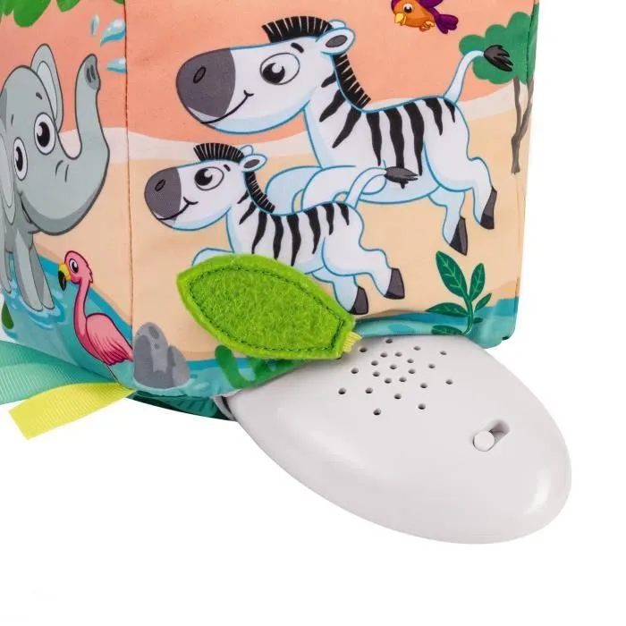 Ravensburger play+, Cube d'activités sonore - Les animaux sauvages , 0-12 mois, Premier âge, bébé-4