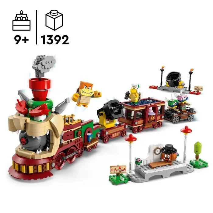 LEGO® Super Mario 71437 Train Bowser Express - Jouet avec des Personnages Nintendo®-1