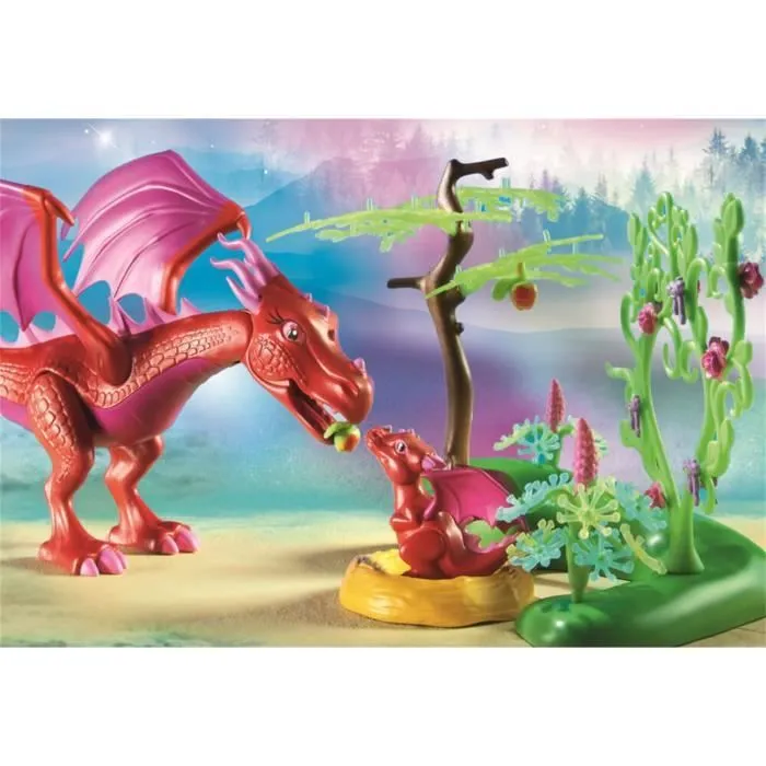 Fairies La maman dragon et son bébé-2