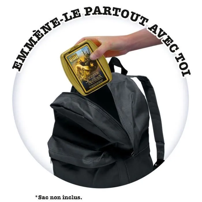 Quizz Le Seigneur des anneaux 500 Questions - Format Voyage - Version française, Winning Moves-4