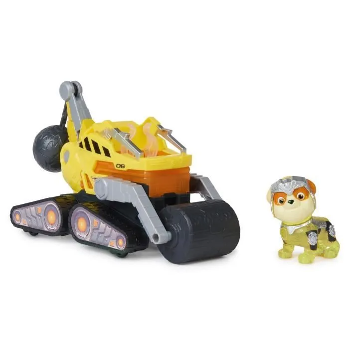 Véhicule + Figurine Ruben La Super Patrouille - Le Film - PAW PATROL - Effets sonores et lumineux-1