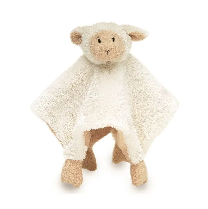Doudou - HAPPY HORSE - Mouton Lammy 25 cm - Bruit de papier froissé et hochet-1