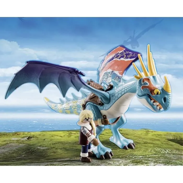 PLAYMOBIL 70728 Dragon Racing: Astrid et Tempête-1