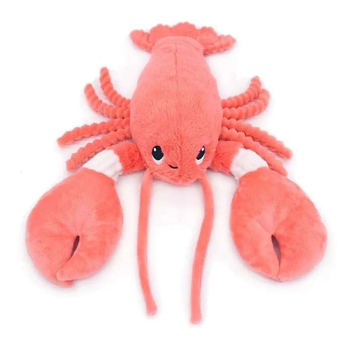 Peluche - Les Déglingos - Iloveyou - Maman et bébé homard - 48 cm - Corail-3