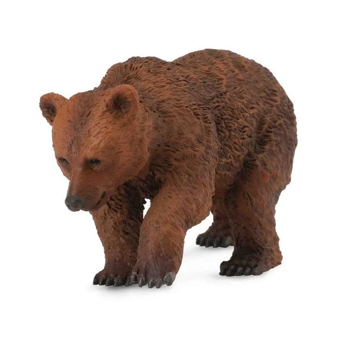 Figurine : Animaux sauvages : Bébé ours brun-0