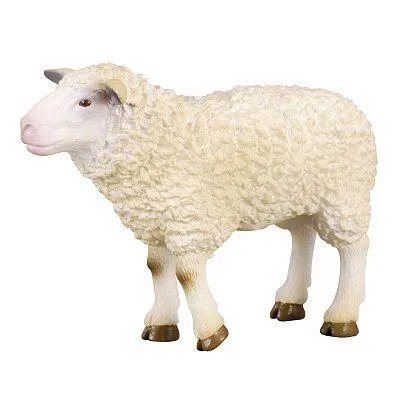 Figurine Mouton - FIGURINES COLLECTA - Modèle Mouton - Blanc et noir - Pour Enfant de 3 ans et plus-0
