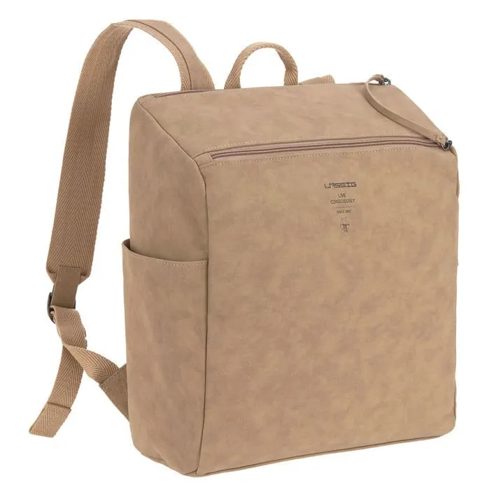 Lässig Sac de couches beige pour femme - Tender Backpack Camel 98043-1