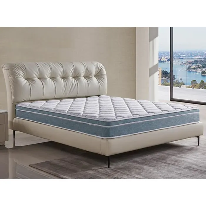 Matelas - IZTOSS - 140x200 cm - epaisseur 27 cm d'épaisseur - Mémoire de forme - 8 couches HR Confort-0