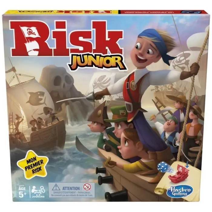 RISK - Junior - Introduction pour les enfants au jeu classique - à partir de 5 ans-0