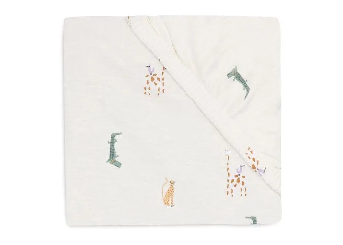 Drap-housse Jersey Jungle Jambo-1